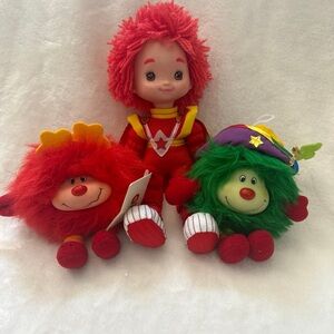 RainbowBrite,Red Butler and 2 sprites